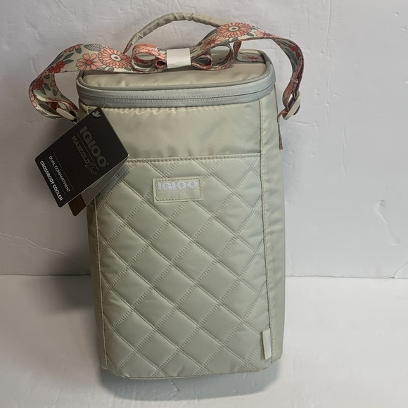 Igloo Wine Bottle Carrier Cooler Bag Insulated Crossbody NWT - Picture 12 of 12